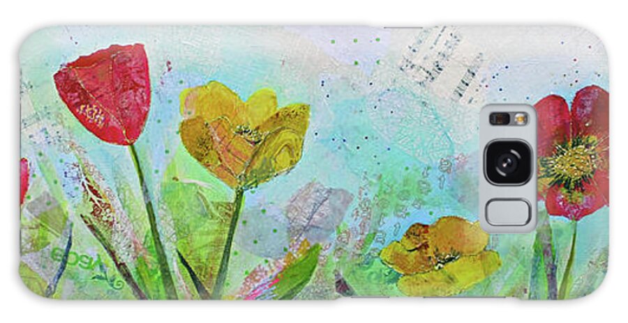 Tulip Galaxy Case featuring the painting Holland Tulip Festival I by Shadia Derbyshire