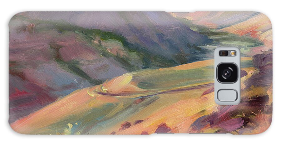 Country Galaxy Case featuring the painting Home Country by Steve Henderson