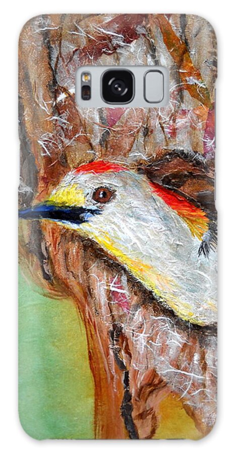 Bird Galaxy Case featuring the painting Home Sweet Home by Sandy Hemmer