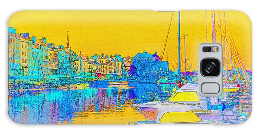 Honfleur Galaxy S8 Case featuring the photograph Honfleur Normandy France by Ann Johndro-Collins
