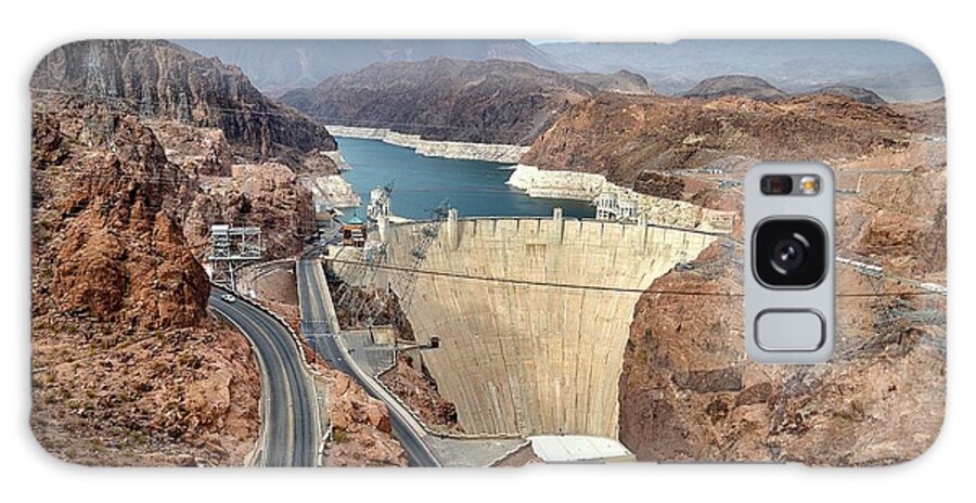 Hoover Dam Galaxy Case featuring the photograph Hoover Dam by Maria Jansson