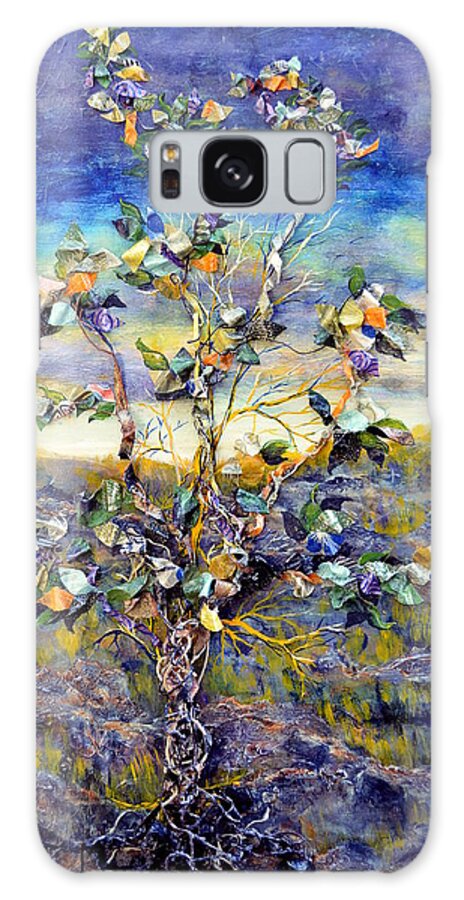 Tree Galaxy S8 Case featuring the painting Hope by Regina Valluzzi