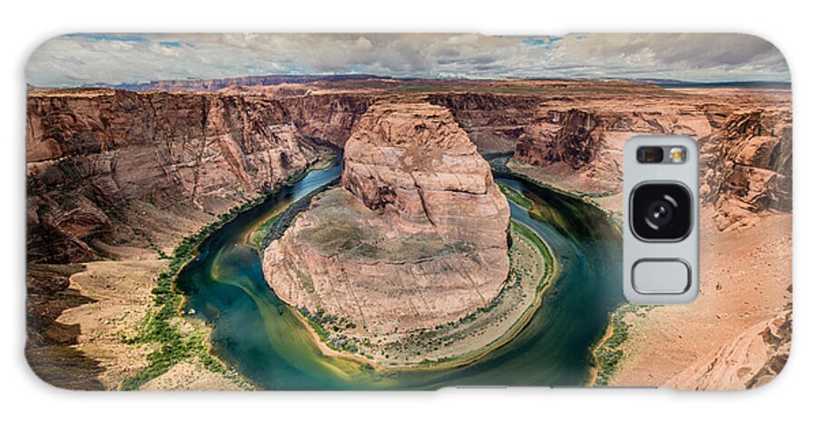 Horseshoe Bend Galaxy Case featuring the photograph Horseshoe Bend by Jim DeLillo