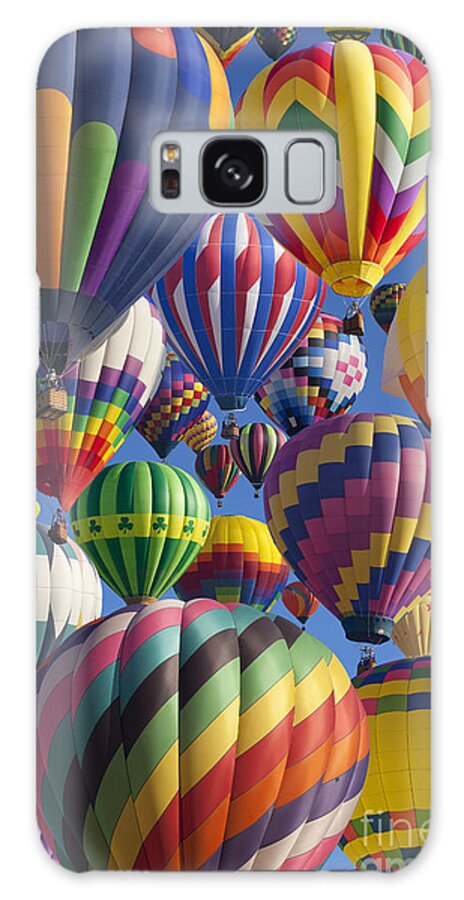 Hot Air Balloon Galaxy Case featuring the photograph Hot Air Ballooning 3 by Anthony Totah