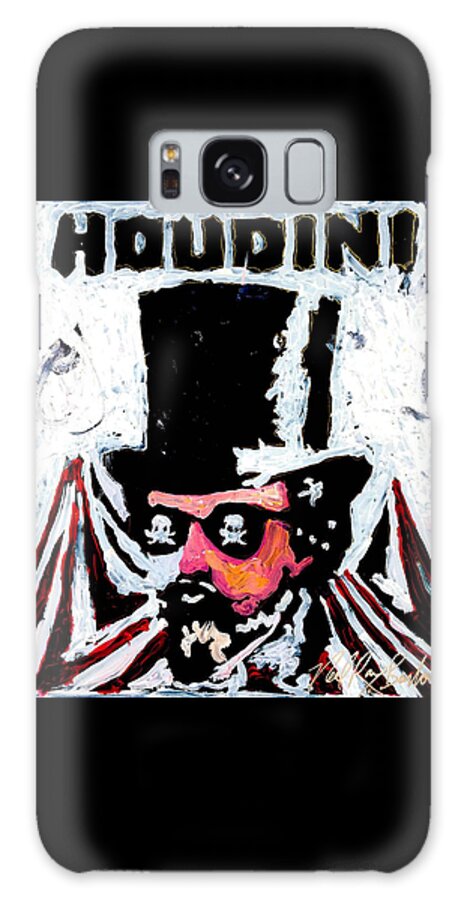Houdini Magic Galaxy Case featuring the painting Houdini by Neal Barbosa