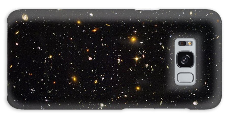 Astronomy Galaxy Case featuring the photograph Hubble Ultra Deep Field Galaxies by Nasaesastscis.beckwith, Hudf Team