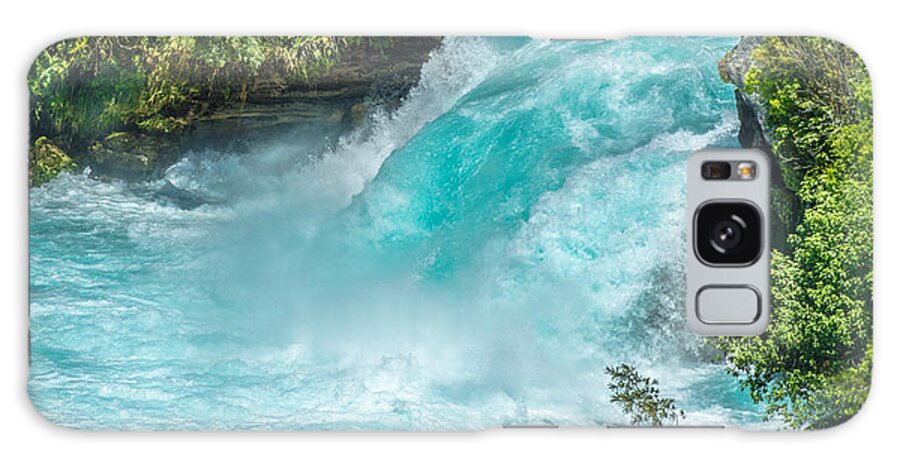 Waterfalls Galaxy S8 Case featuring the photograph Huka Falls by Racheal Christian