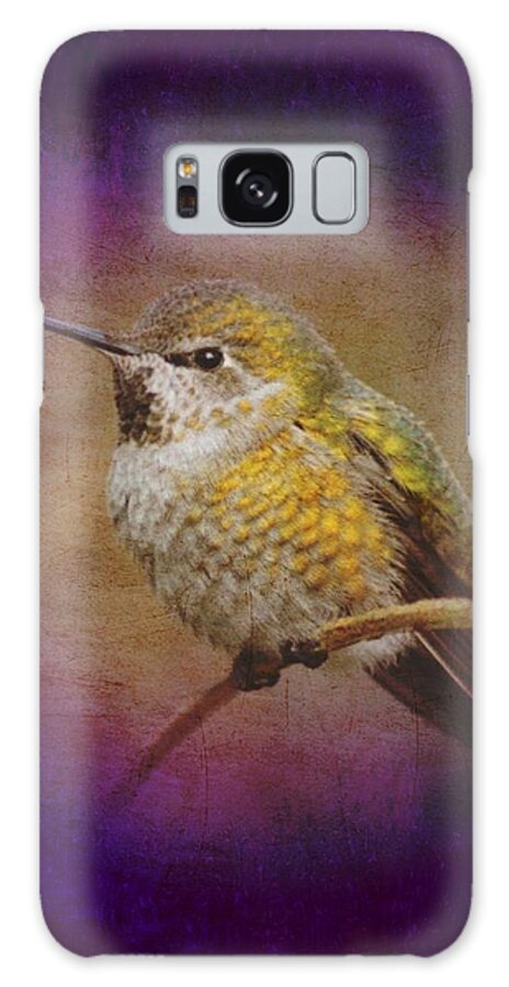 Small Birds Galaxy Case featuring the digital art Hummingbird Rufous by John Wills