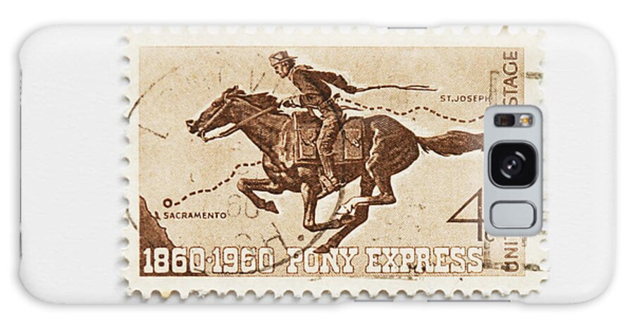 1960 Galaxy Case featuring the photograph Hundred years Pony Express by Patricia Hofmeester