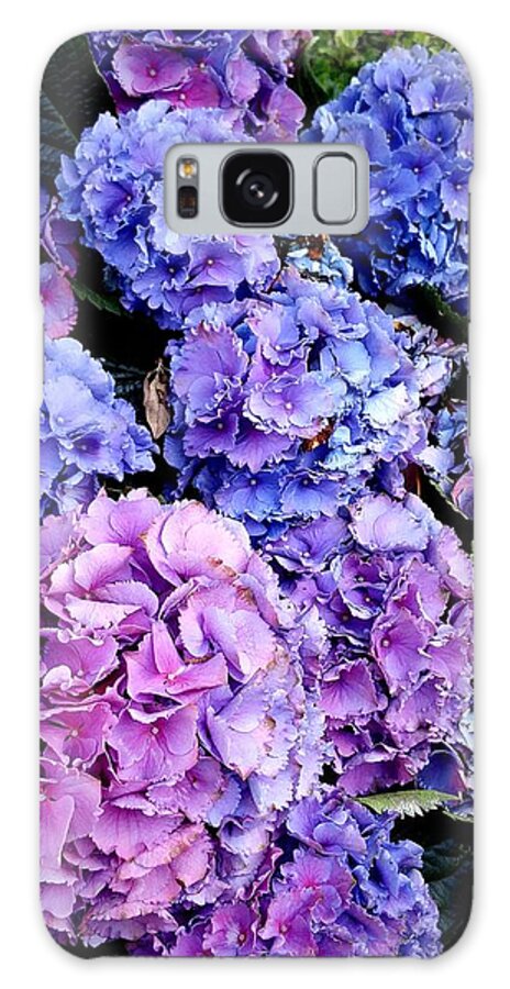 Flower Galaxy Case featuring the photograph Hydrangea Dreams by Alexis King-Glandon