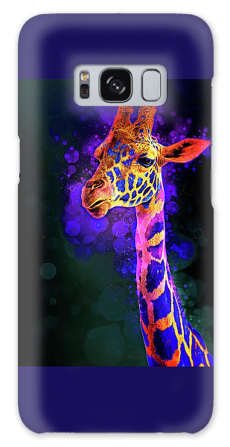Animal Galaxy Case featuring the photograph I Dreamt a Giraffe by James Sage