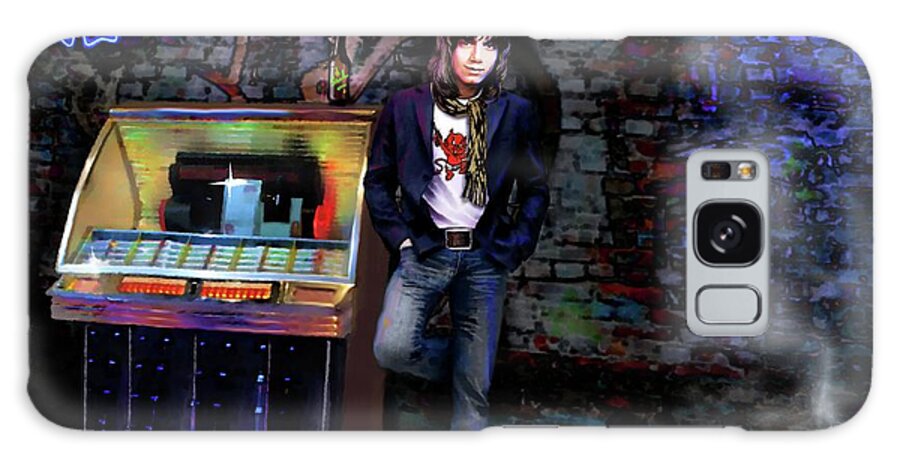 Rock Galaxy Case featuring the digital art I Love Rock and Roll by Jann Paxton