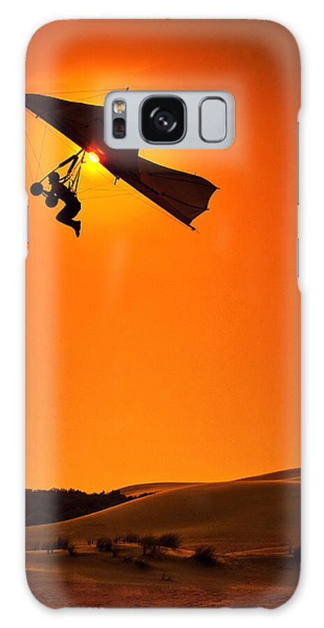 Hang Glider Galaxy Case featuring the photograph Icarus by Neil Shapiro