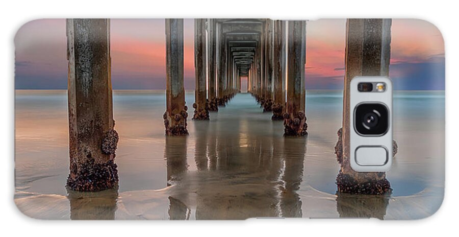 #faatoppicks Galaxy Case featuring the photograph Iconic Scripps Pier by Larry Marshall