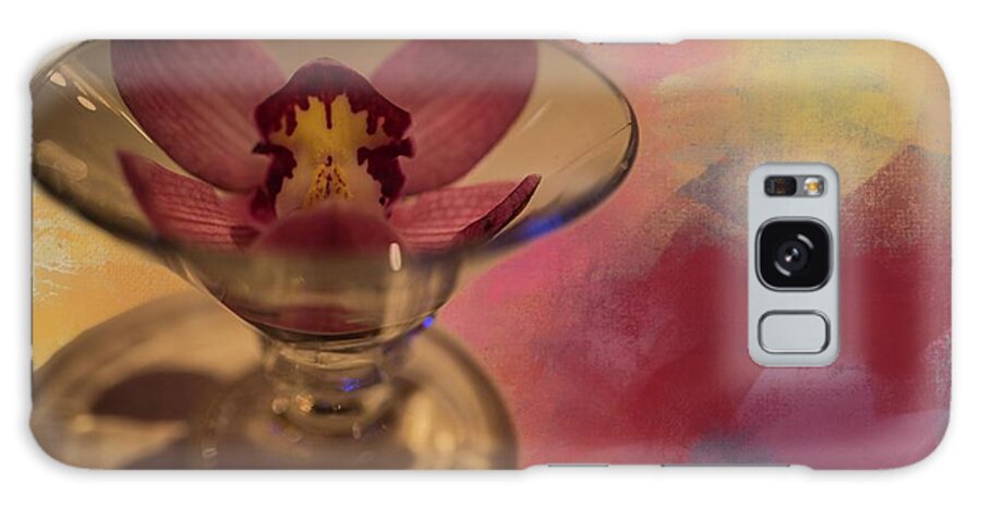 Orchid Galaxy Case featuring the photograph If I Had a Flower... by Eva Lechner