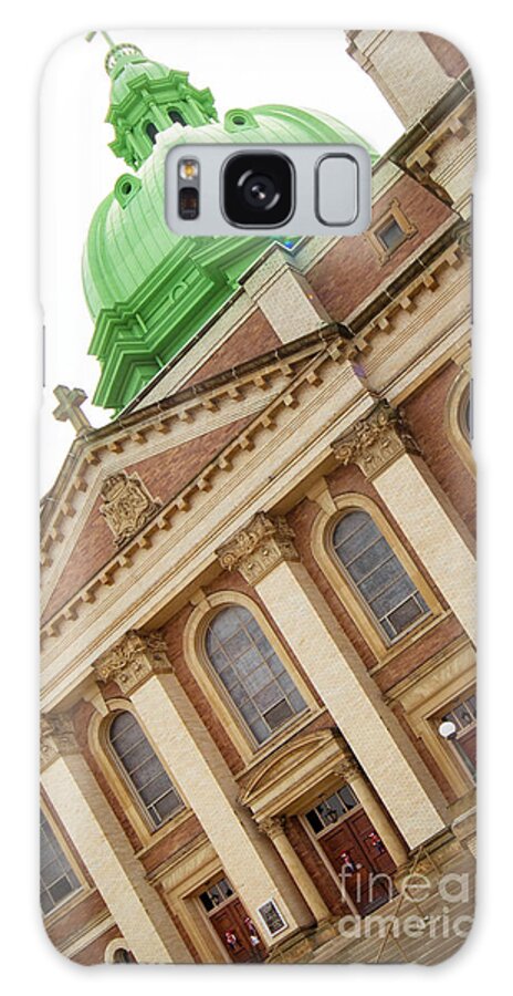 Immaculate Heart Of Mary Church Galaxy Case featuring the photograph Immaculate Heart of Mary Church Polish Hill Pittsburgh Pennsylvania by Amy Cicconi