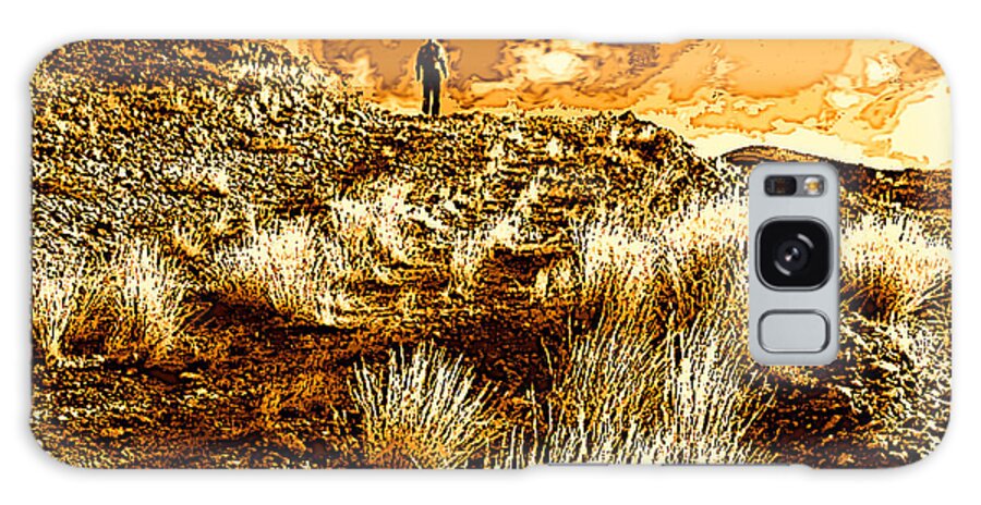 Desert Galaxy Case featuring the photograph Imperial Desert Majesty by Pat Wagner