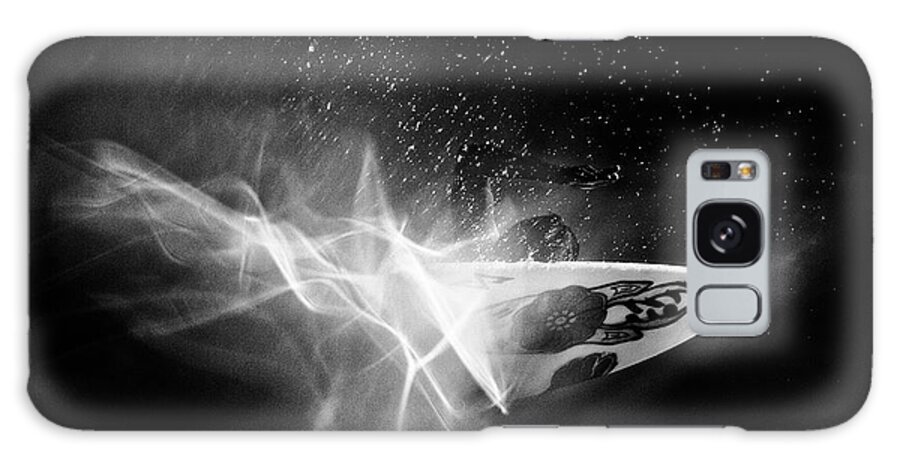 Surfing Galaxy Case featuring the photograph In Flames by Nik West