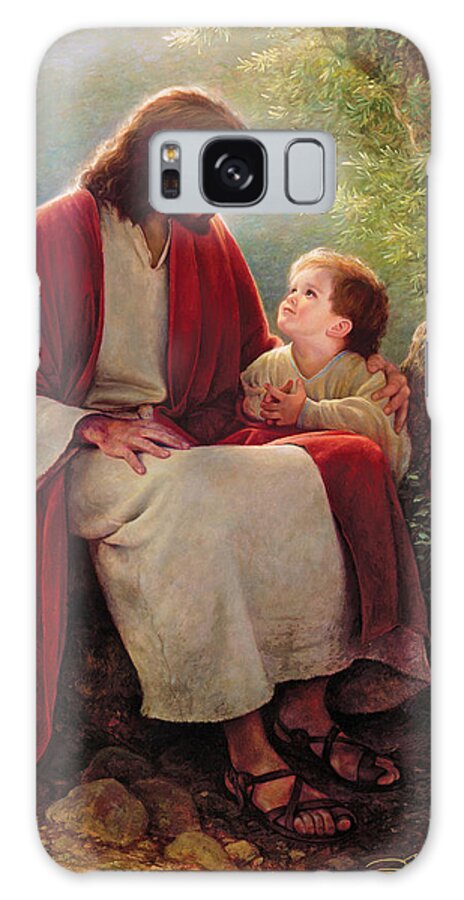 Jesus Galaxy Case featuring the painting In His Light by Greg Olsen