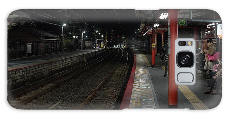 Columns Galaxy Case featuring the photograph Inari Station, Kyoto Japan by Perry Rodriguez
