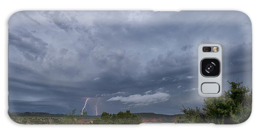 Caprock Canyons Galaxy Case featuring the photograph Incoming Storm by Melany Sarafis