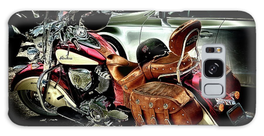 Indian Chief Vintage - 2016 Galaxy Case featuring the photograph Indian Chief Vintage - 2016 by David Patterson