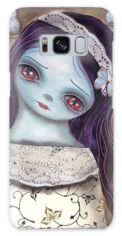 Innocence Galaxy Case featuring the painting Innocence by Abril Andrade