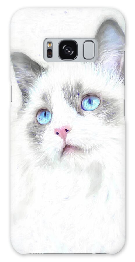  Galaxy Case featuring the photograph Intense gaze by Jennifer Grossnickle