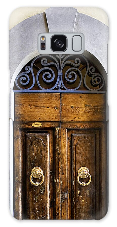 Door Galaxy Case featuring the photograph Interesting Door by Marilyn Hunt