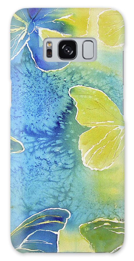 Butterflies Galaxy S8 Case featuring the painting Into the Light by Elvira Ingram