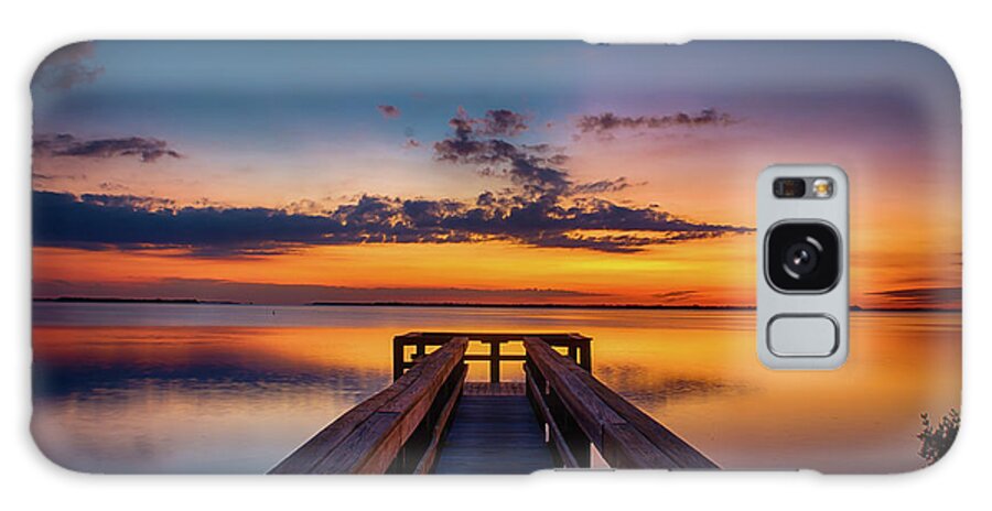 Sunset Galaxy Case featuring the photograph Into the Sunset by Quinn Sedam