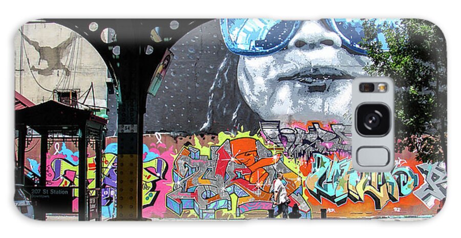 2015 Galaxy Case featuring the photograph Inwood Grafitti by Cole Thompson