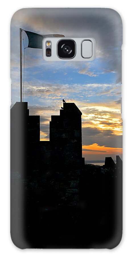 Lawrence Galaxy S8 Case featuring the photograph Irish Sunset Over Ramparts 1 by Lawrence Boothby