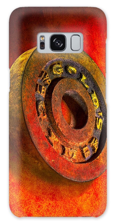 Barbell Galaxy Case featuring the photograph Iron Plate by YoPedro