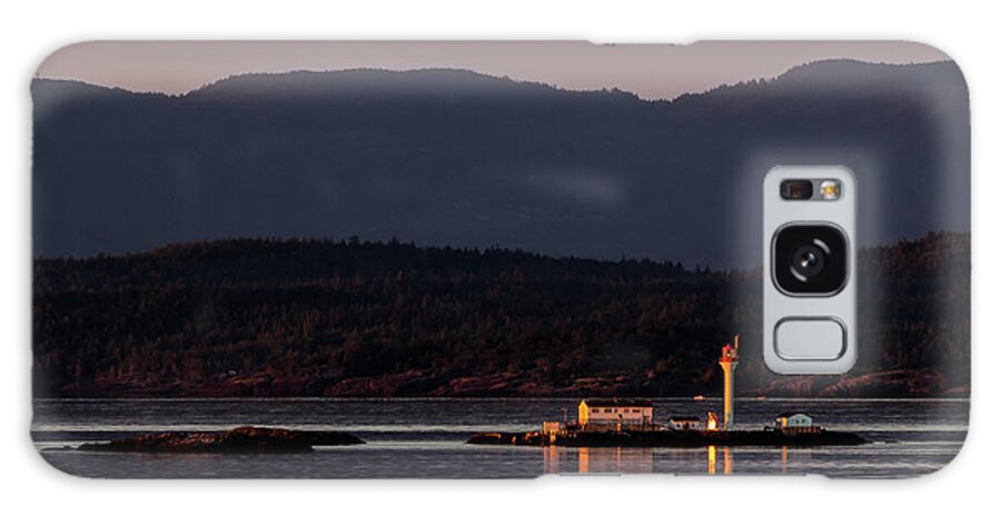 Reflection Galaxy Case featuring the photograph Isolated Lighthouse by Ed Clark