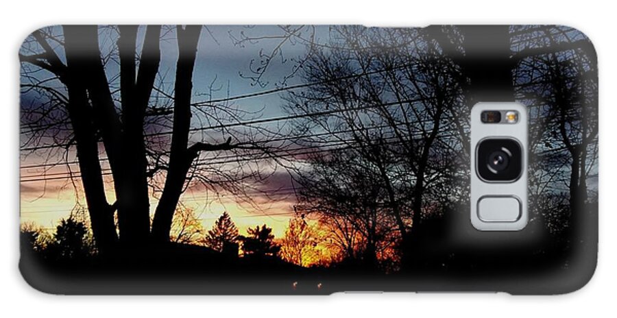 Landscape Galaxy Case featuring the photograph It Hasn't Rained In More Than A Week by Frank J Casella