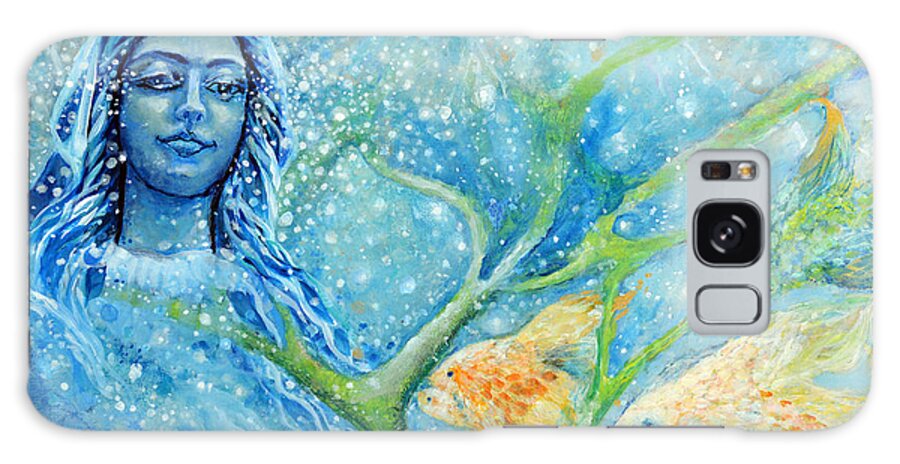 It Must Be True Love Galaxy Case featuring the painting It Must be True Love by Ashleigh Dyan Bayer