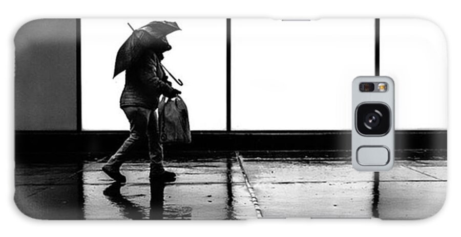 Streetphotography Galaxy Case featuring the photograph It Was A Rainy Day When...... #rainday by Brian Carson