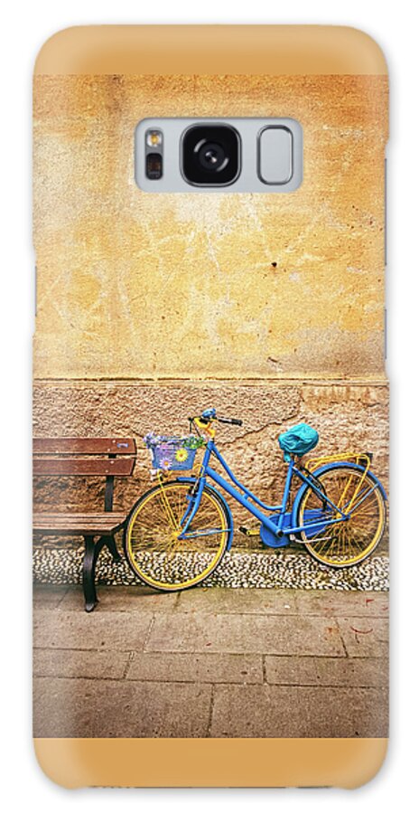 Bicycle Galaxy Case featuring the photograph Italian Charm by Catherine Reading