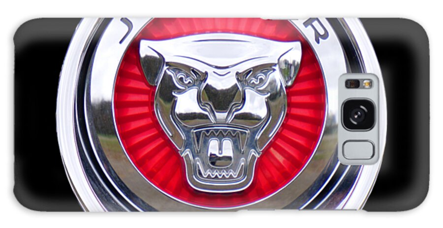Jaguar Galaxy Case featuring the photograph Jaguar Emblem by Ericamaxine Price