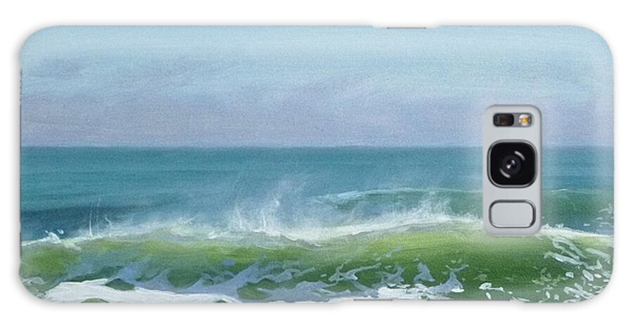 Ocean Galaxy Case featuring the painting January Day 2 by Ellen Paull