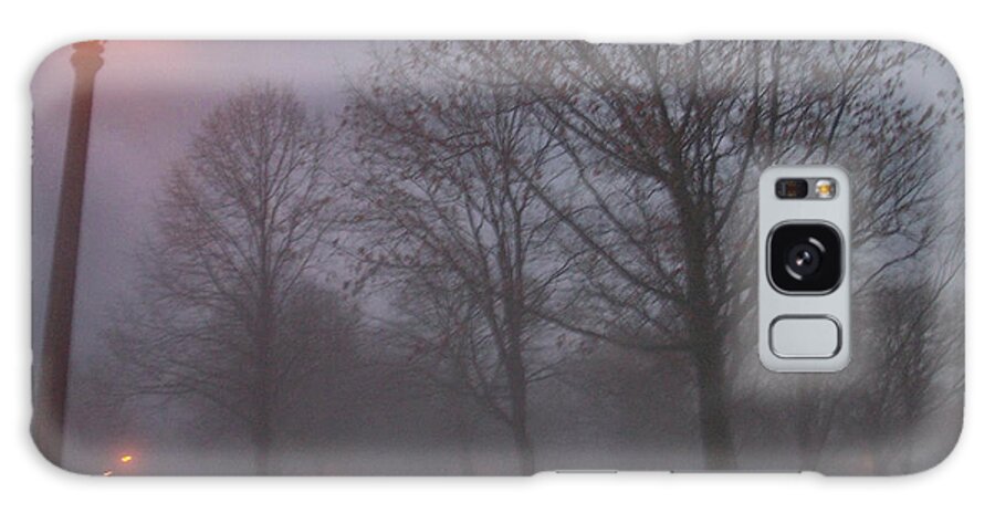January Galaxy Case featuring the photograph January fog 3 by Anita Burgermeister