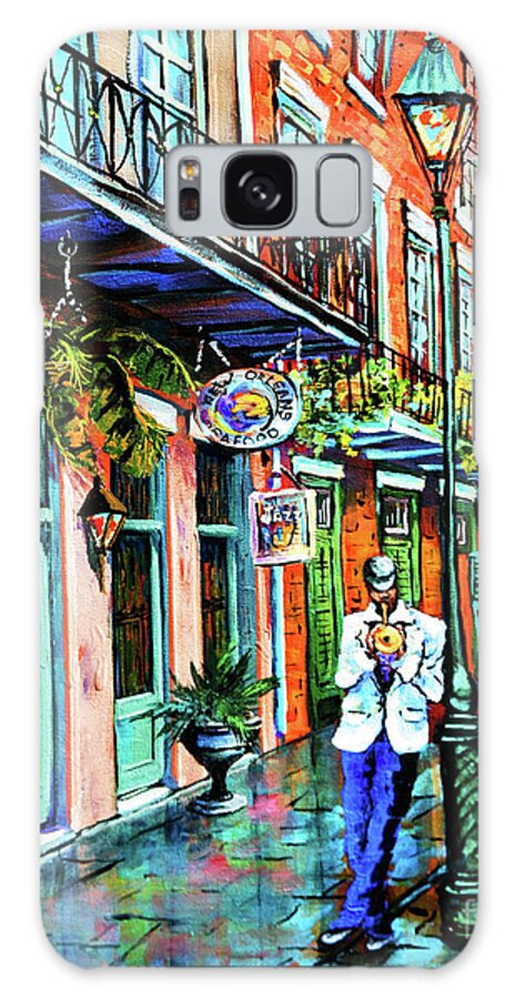 New Orleans Art Galaxy Case featuring the painting Jazz'n by Dianne Parks