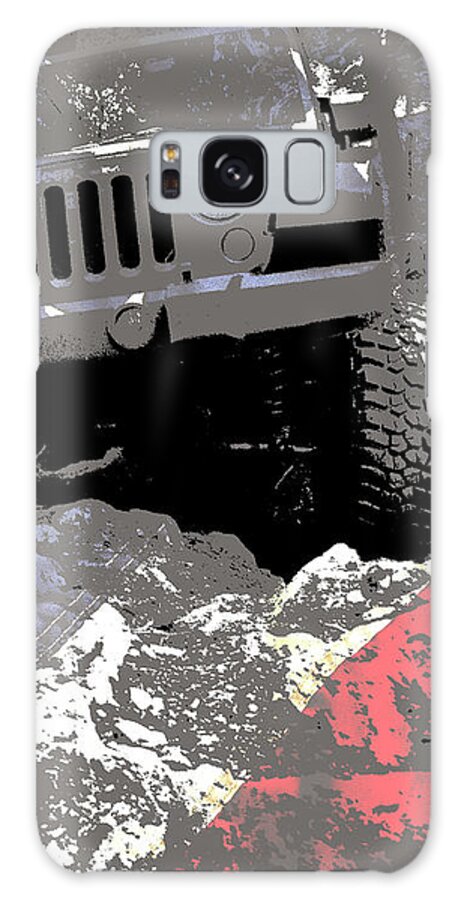 Jeep Galaxy Case featuring the photograph Jeep JK American Trail Hero by Luke Moore