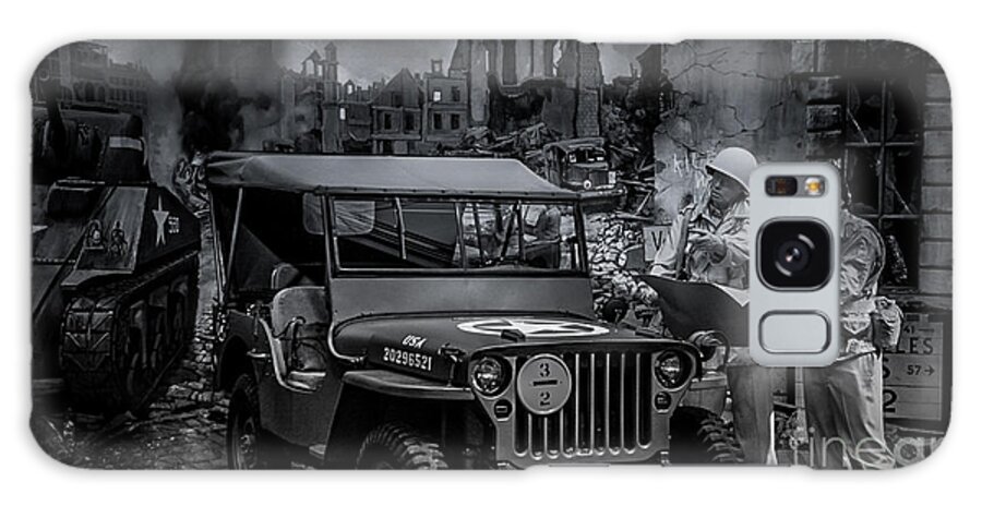 Jeep Galaxy Case featuring the photograph Jeep by Ronald Grogan