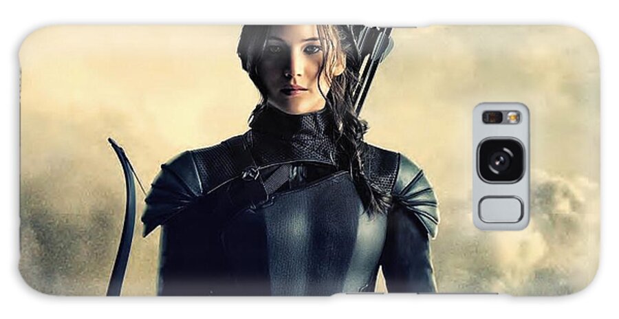 Jennifer Lawrence The Hunger Games 2012 Publicity Photo Galaxy S8 Case featuring the photograph Jennifer Lawrence The Hunger Games 2012 publicity photo by David Lee Guss