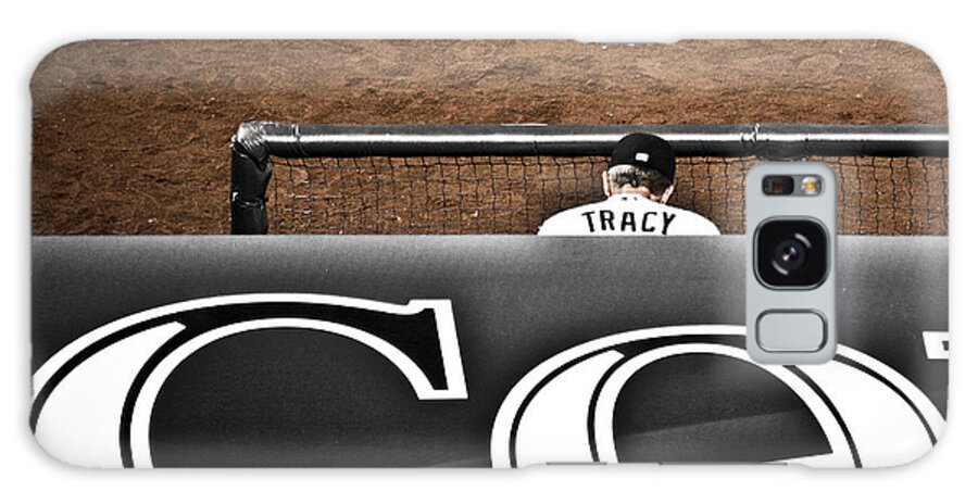 Americana Galaxy Case featuring the photograph Jim Tracy Rockies Manager by Marilyn Hunt
