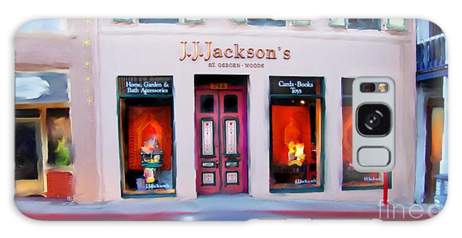 Nevada City Galaxy Case featuring the digital art J.J. Jackson's Nevada City by Lisa Redfern