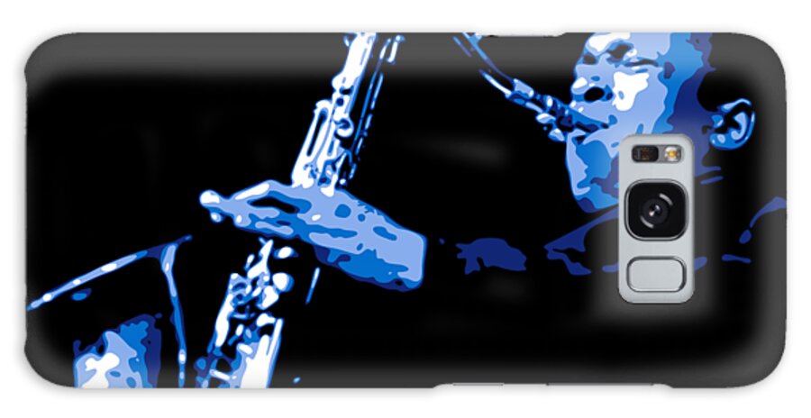 John Coltrane Galaxy Case featuring the digital art John Coltrane by DB Artist