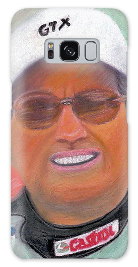 John Galaxy Case featuring the painting John Force by William Bowers